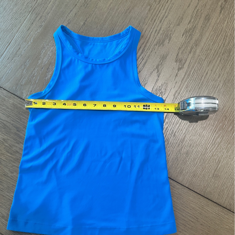 Lululemon Align Waist-Length Racerback Tank Top Size 2 Blue - Picture 6 of 7